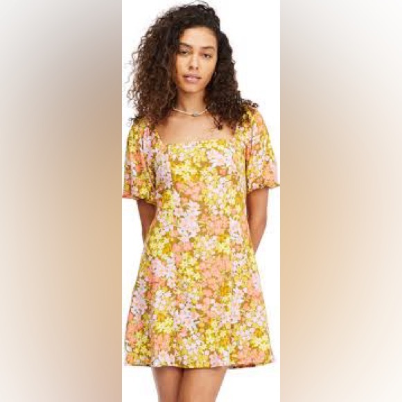 Billabong Floral Mini dress - Picture 1 of 7